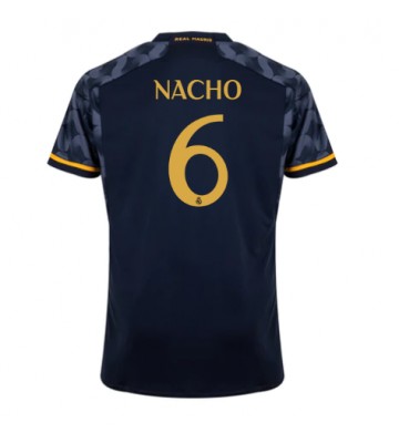 Maillot de foot Real Madrid Nacho #6 Extérieur 2023-24 Manches Courte